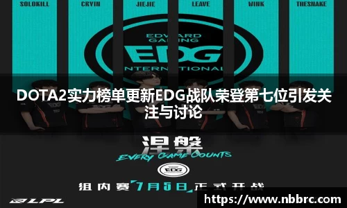 DOTA2实力榜单更新EDG战队荣登第七位引发关注与讨论